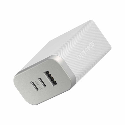 OtterBox Premium Pro Dual USB-C Wall Charger w/Extra USB-A 72W (USB-C 30WX2 + USB-A 12W) 7880911