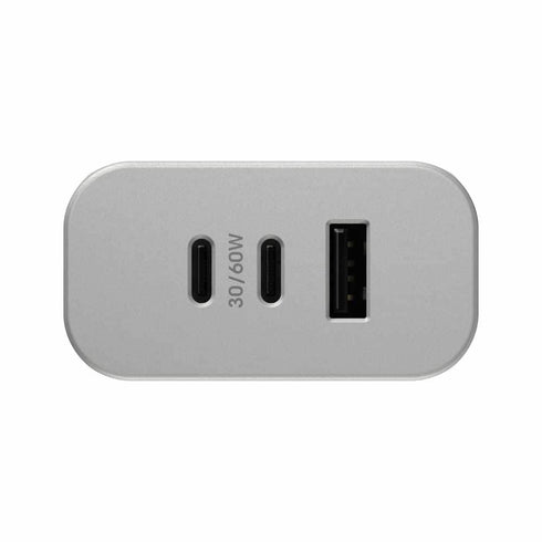 OtterBox Premium Pro Dual USB-C Wall Charger w/Extra USB-A 72W (USB-C 30WX2 + USB-A 12W) 7880911
