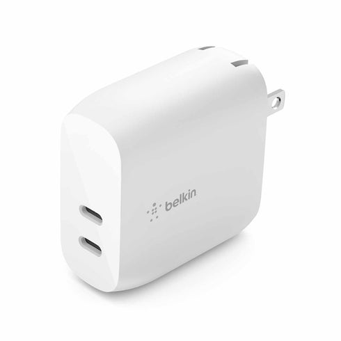 Belkin Dual USB-C PD Wall Charger 40W WCB006dqWH