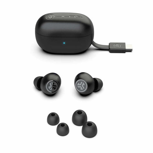 JLab Go Pop ANC True Wireless Earbuds IFCEBGOANCRBLK124