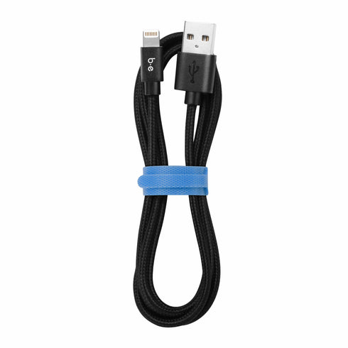 Blu Element Braided Charge/Sync Lightning to USB-A Cable B4MFIBK
