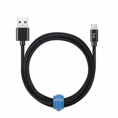 Blu Element Braided Charge/Sync Lightning to USB-A Cable B6MFIBK