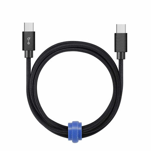 Blu Element Braided Charge/Sync USB-C to USB-C 60W Cable BEC2C4B