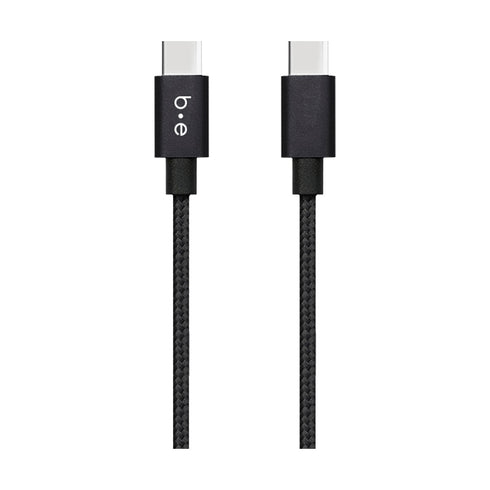 Blu Element Braided Charge/Sync USB-C to USB-C 60W Cable BEC2C4B