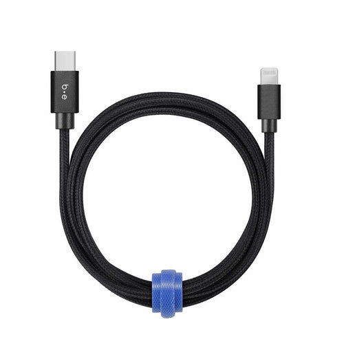 Blu Element Braided Charge/Sync USB-C to Lightning Cable BEC2L4B