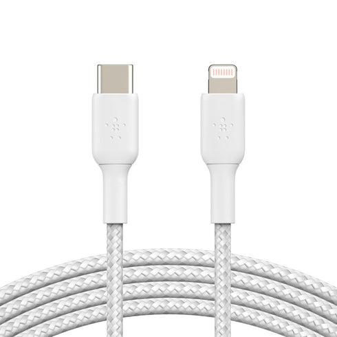 Belkin Boost USB-C-Lightning 1M Cable CAA004bt1MWH