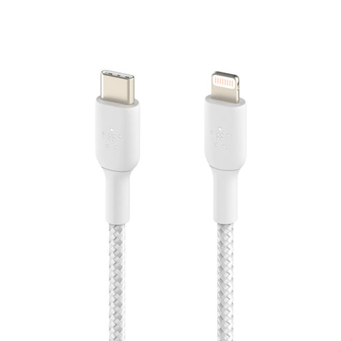 Belkin Boost USB-C-Lightning 1M Cable CAA004bt1MWH