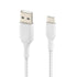 Belkin BoostCharge Braided USB-C to USB-A Cable 6ft CAB002bt2MWH