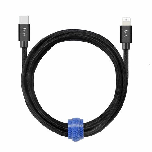 Blu Element Braided Charge/Sync USB-C to Lightning Cable BEC2CL10B