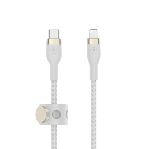 Belkin BoostCharge Pro Flex USB-C Cable with Lightning Connector CAA011bt2MWH