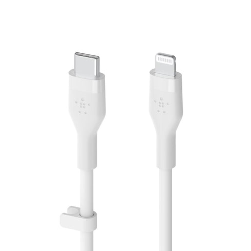 Belkin BoostCharge PRO USB-C Cable with Lightning Connector 3ft CAA009bt1MWH