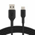Belkin BoostCharge USB-C USB-A 1M Cable CAB002BT1MBK