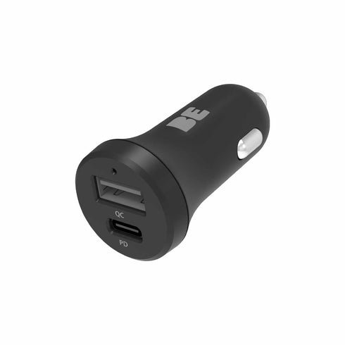 Blu Element 30W Dual Port PD Car Charger with PPS BECCDP30WBL