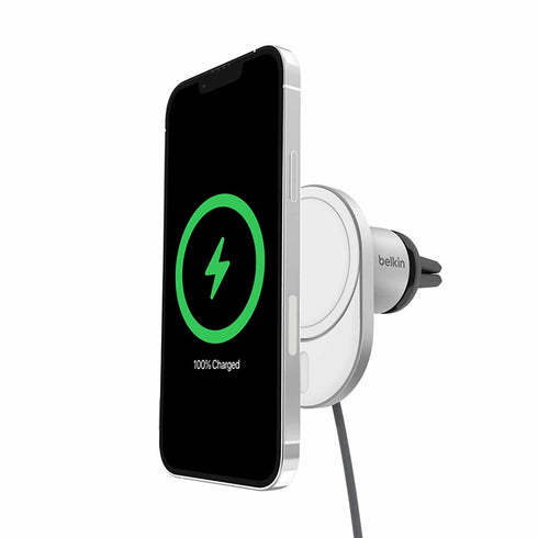 Belkin BoostCharge Pro Magnetic Wireless Car Charger w/Qi2 15W WIC008btGRV2