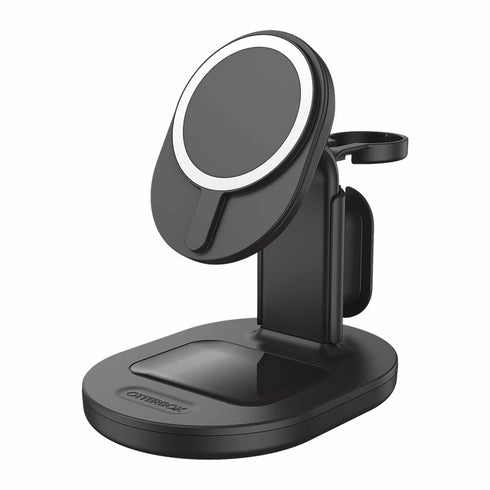 OtterBox 3-in-1 Wireless Charger 7.5W Multidevice Stand for MagSafe 7881156