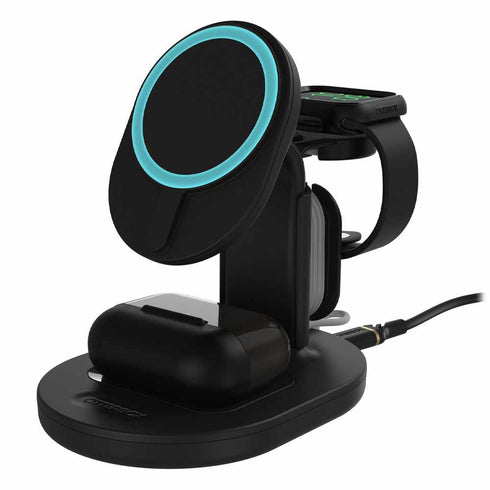 OtterBox 3-in-1 Wireless Charger 7.5W Multidevice Stand for MagSafe 7881156