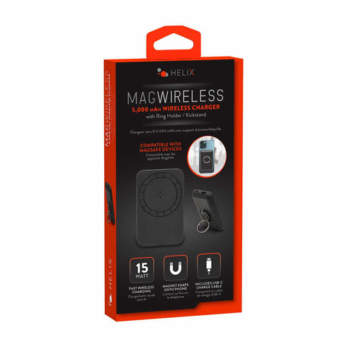 Helix/Retrak 5000 mAh Wireless Charging Power Bank ETHMAGPB5