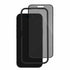 Blu Element Privacy Tempered Glass Screen Protector w/Installation Kit for iPhone 16 BEPGIKIP16