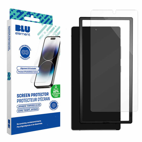 Blu Element GreenGlass Screen Protector with Installation Kit Galaxy S25 Series BETGSPIKS25P