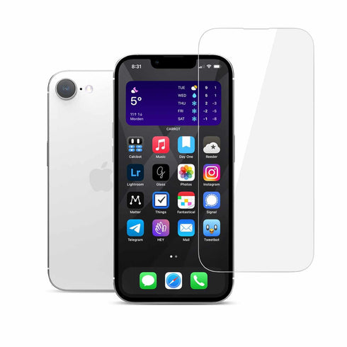 22 cases Tempered Glass Screen Protector iPhone 16 Series 22SPIPSE