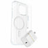 OtterBox Protection+Power Kit (Symmetry Clear MagSafe w/Glass + Wall Charger 30W) for iPhone 16 Series 7881434