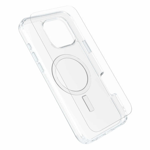 OtterBox Protection+Power Kit (Symmetry Clear MagSafe w/Glass + Wall Charger 30W) for iPhone 16 Series 7881434