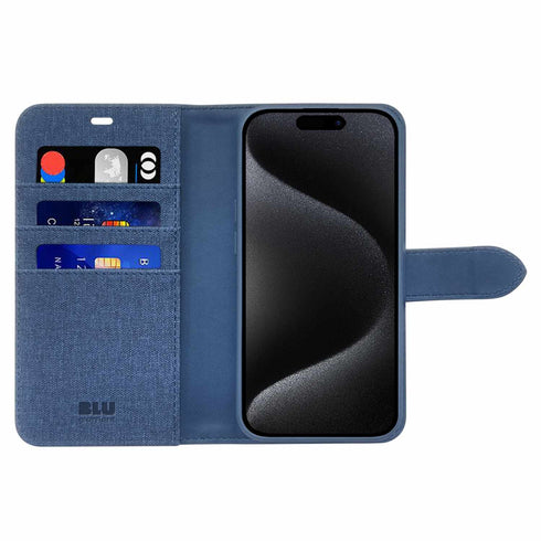 Blu Element Folio 2-in-1 Case for iPhone 16 BEF2N116BLB1