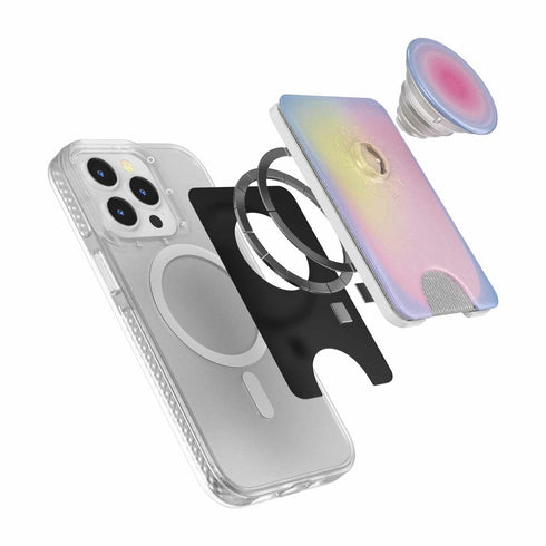 PopSockets PopWallet+ For MagSafe Round with Adapter Ring 806926