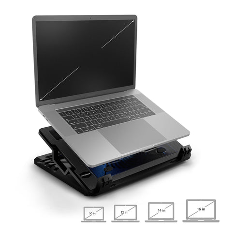 HyperGear UpRite Air Portable Laptop Cooling Stand 15614