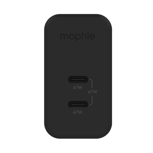 Mophie 67W Dual USBC Speedport GaN Wall Charger 409909303