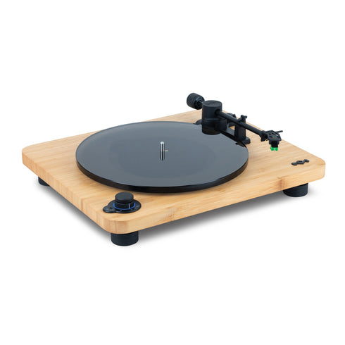 House of Marley Stir It Up Lux Turntable - Light Wood EM-JT010-SB