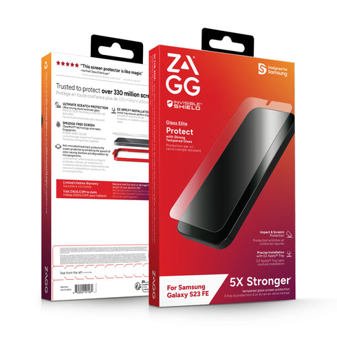 ZAGG InvisibleShield Glass Elite Screen Protector Galaxy S Series 200112413