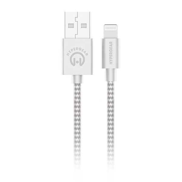 HyperGear 10 ft. 300cm USB-A to Lightning Braided Charge and Sync Cable 15961