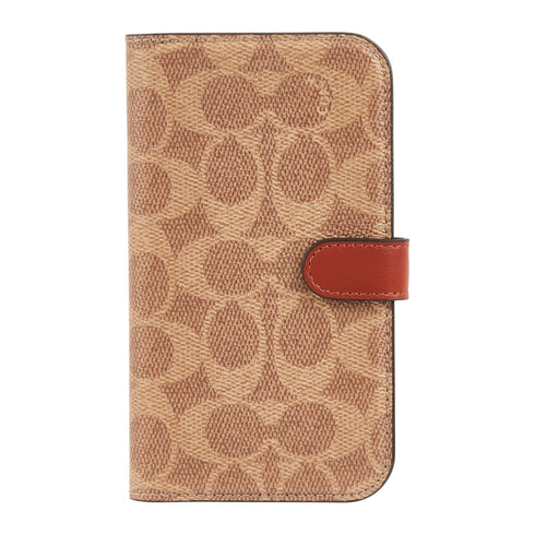 Coach Folio Signature C for iPhone 15 Series CH052702