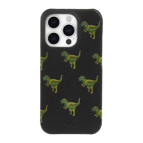 Coach Leather Slim Wrap Signature C for iPhone 15 Series CH052696