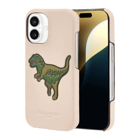 Coach Leather Slim Wrap Case for iPhone 16 CH054134