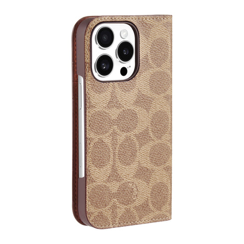 Coach Folio Signature C Case for iPhone 16 CH054144