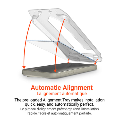HyperGear Tempered Glass Screen Protector w/Installation Applicator Tray Galaxy A Series 16273