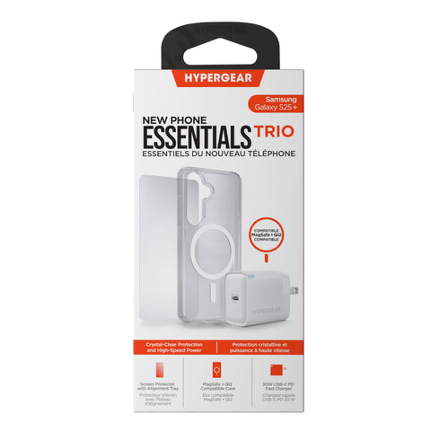 HyperGear Accessory Bundle - 20W Hub, Glass, Case w/ Magsafe Galaxy S Series 16309