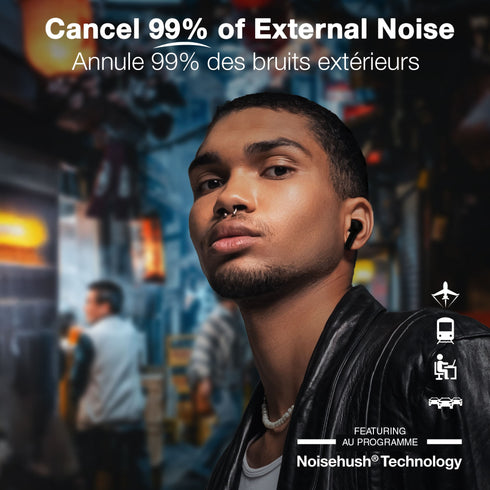 Naztech xPods Pro ANC True Wireless with Wireless Charging Case 15880