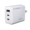HyperGear 45W Tri-Port Dual USB-C + Single USB-A Wall Charger Travel Hub 16238HIT