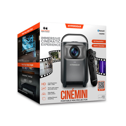 HyperGear Cinemini Portable Mini Projector w/ Android OS 16072