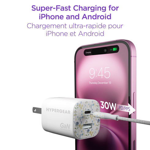 HyperGear 30W USB-C PD Charging Kit with Travel Pouch 16235