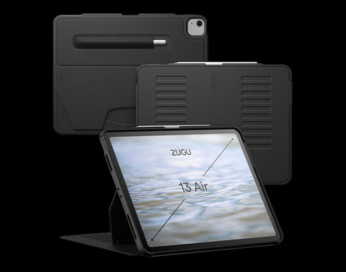 Zugu Case for iPad Air 13 & iPad Pro 12.9 ZG-24-AIR13BLK