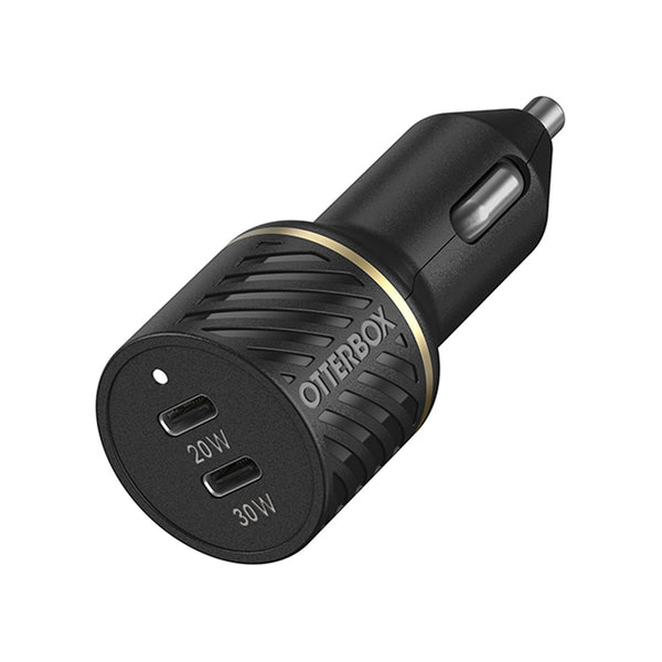 OtterBox Dual USB Premium Fast Charge Car Charger PD 30W + PD 20W 7881012 840304706372