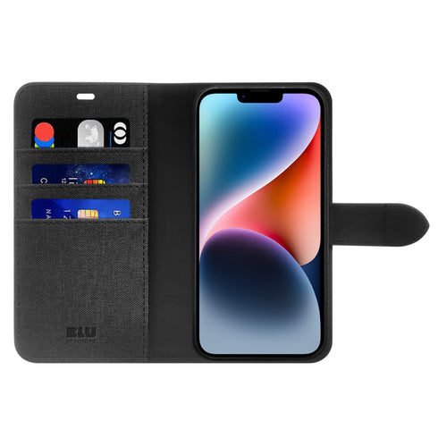 Blu Element Folio 2-in-1 Case for iPhone 16 BE2I1FIP15B 732442240996