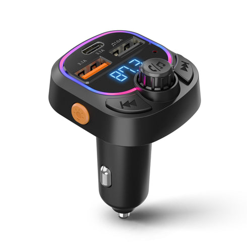 HyperGear Intellicast Road FM Bluetooth Transmitter w/ 15W CLA Car Charger 15857