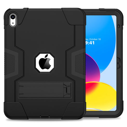 Bulk Packaging Rugged Case with Kickstand iPad YHZSBIPAD10GBK
