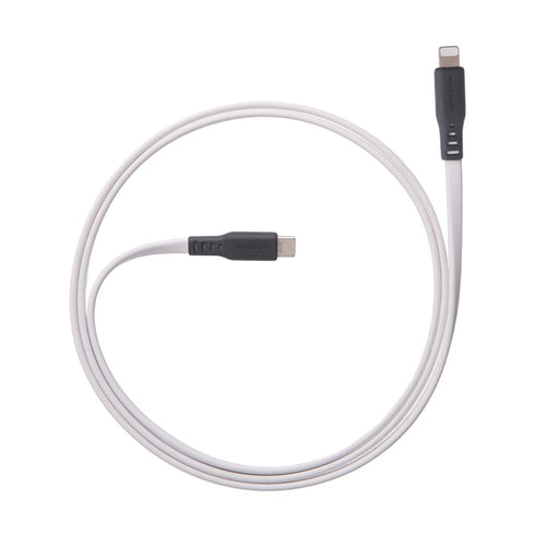 Ventev ChargeSync Flat USB-C to Lightning Cable 3ft FC3WHT256525
