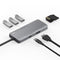 JCPal Linx USBforC 7in1 Hub (1 x USB3.0, 2 x USB2.0, 1 x USBCforPD, 1 x SD Card Reader, 1 x MicroSD Card Reader, 1 HDMI)